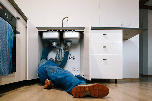 Professional Drain Cleaning technician working in Jenkinsburg, GA